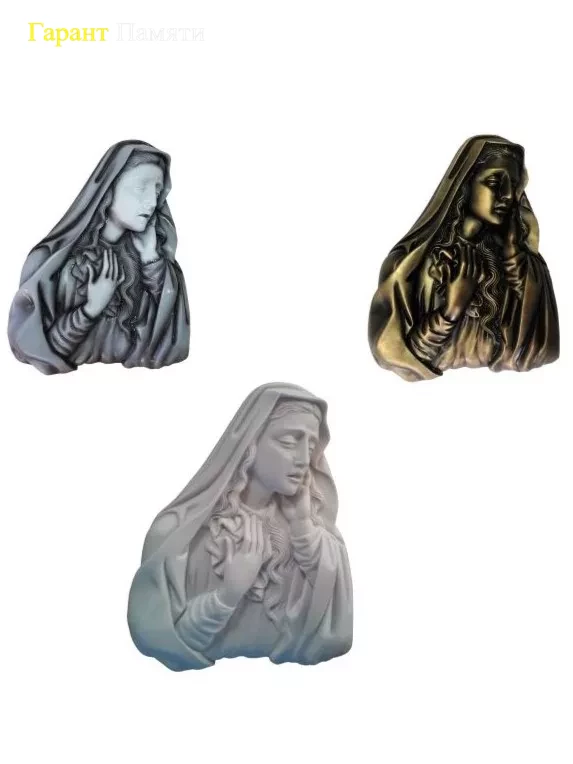 Дева в слезах (№40)-барельеф